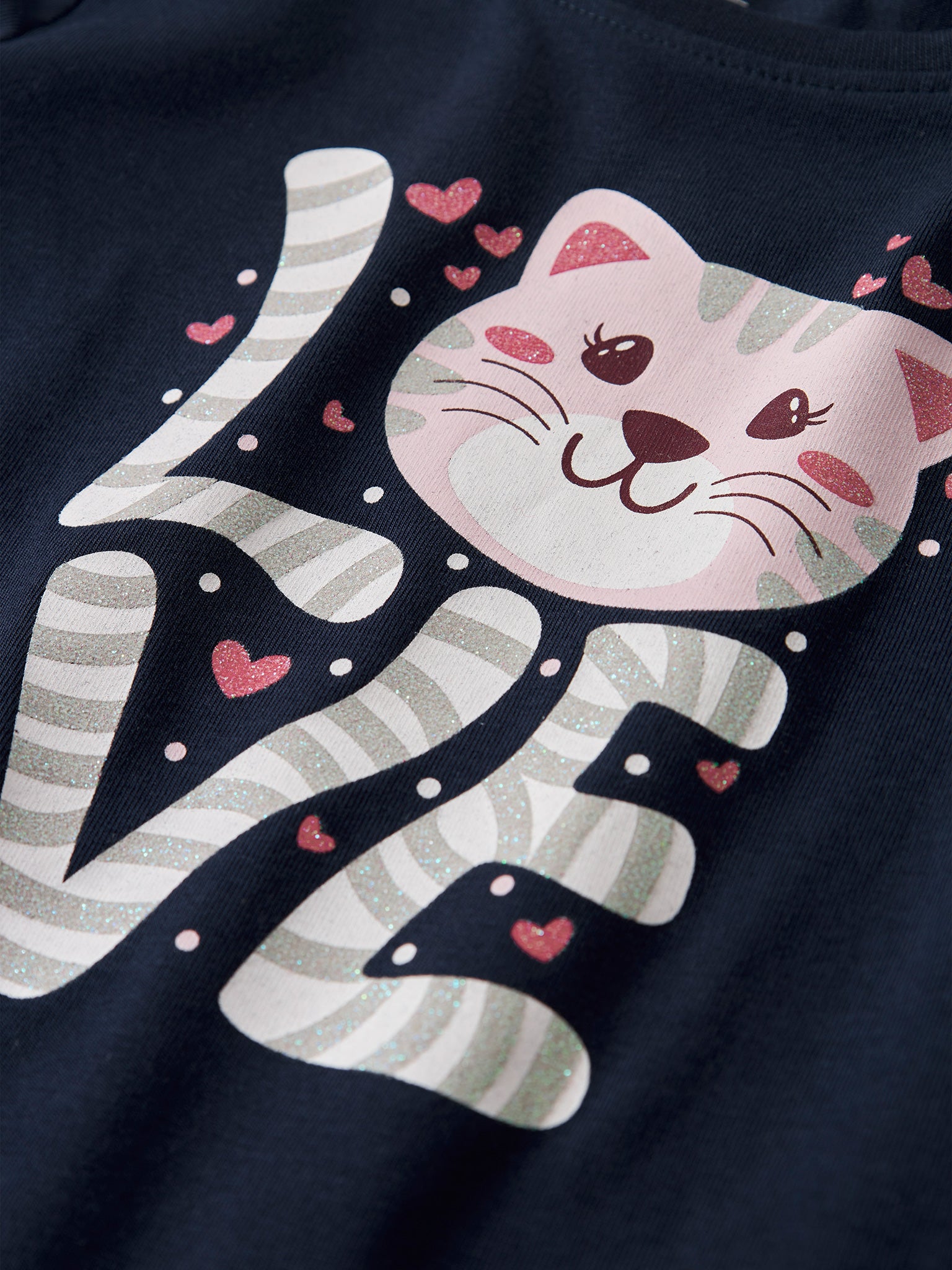 Παιδική μπλούζα love cat NMFVIX LS TOP 13224958 | 13224958