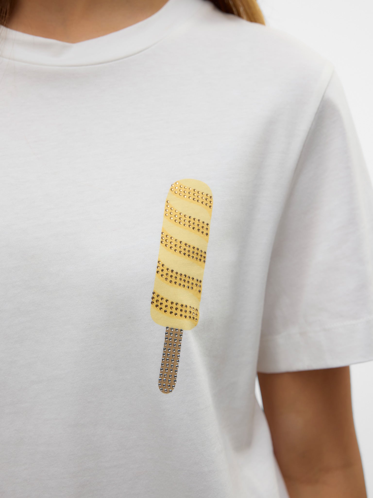 Γυναικείο t-shirt ice cream VMBERTA METTE SS TOP BOX JRS 10328168 | 10328168