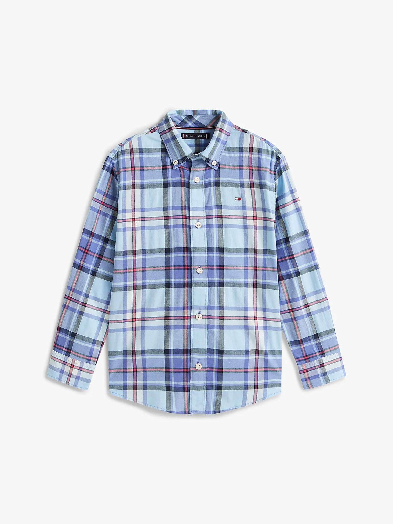Παιδικό πουκάμισο καρό CHECK SHIRT KB0KB10106C1T | KB0KB10106C1T