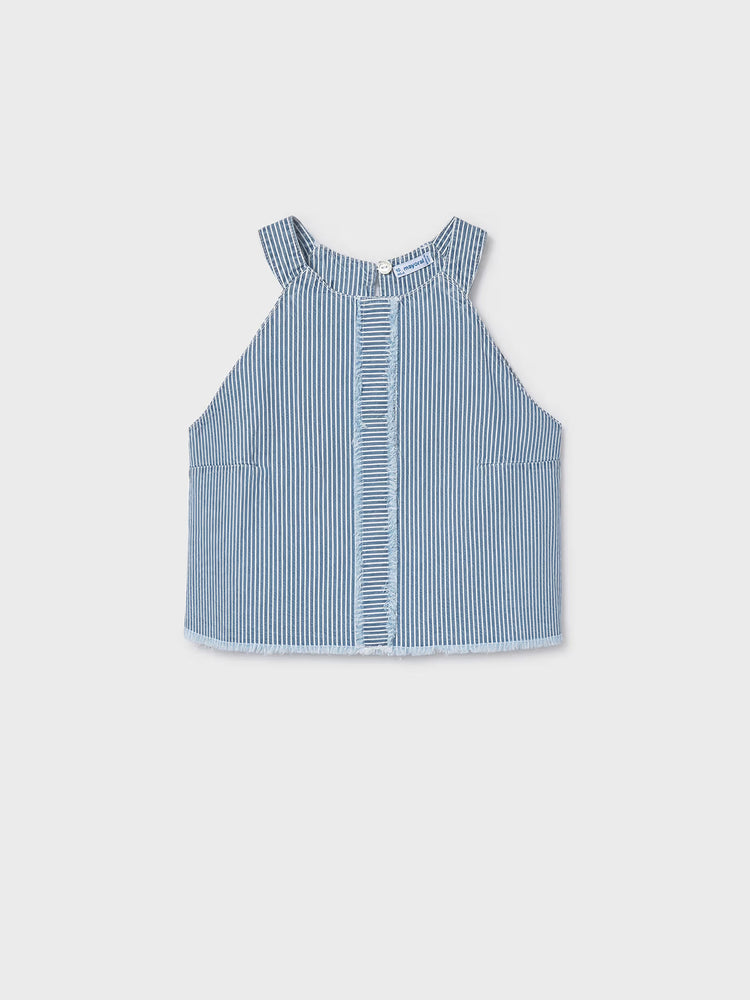 Εφηβική μπλούζα ριγέ | 26-06025-054