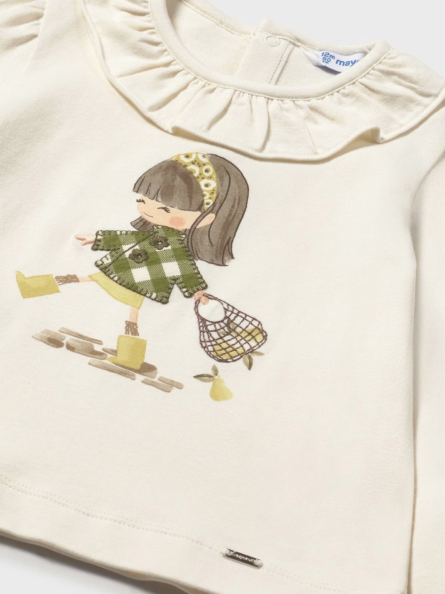 Βρεφική μπλούζα green girl 15-02076-021 | 15-02076-021