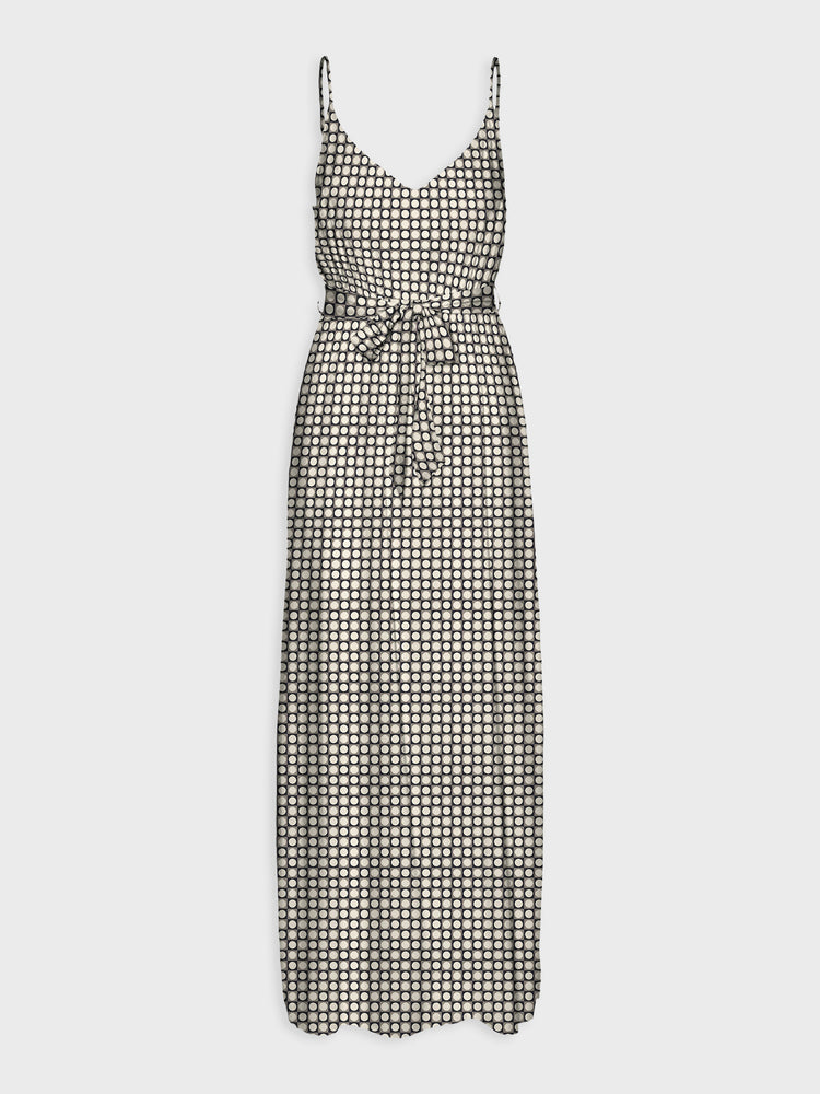 Γυναικείο φόρεμα cyrcles VMEASY JOY SLIT MAXI V-NECK DRESS WV 10307995 | 10307995