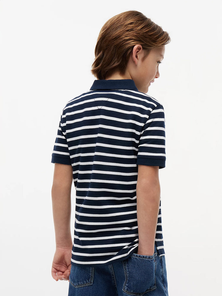 Παιδικό polo ριγέ navy FLAG POLO S/S KB0KB091030A5 | KB0KB091030A5