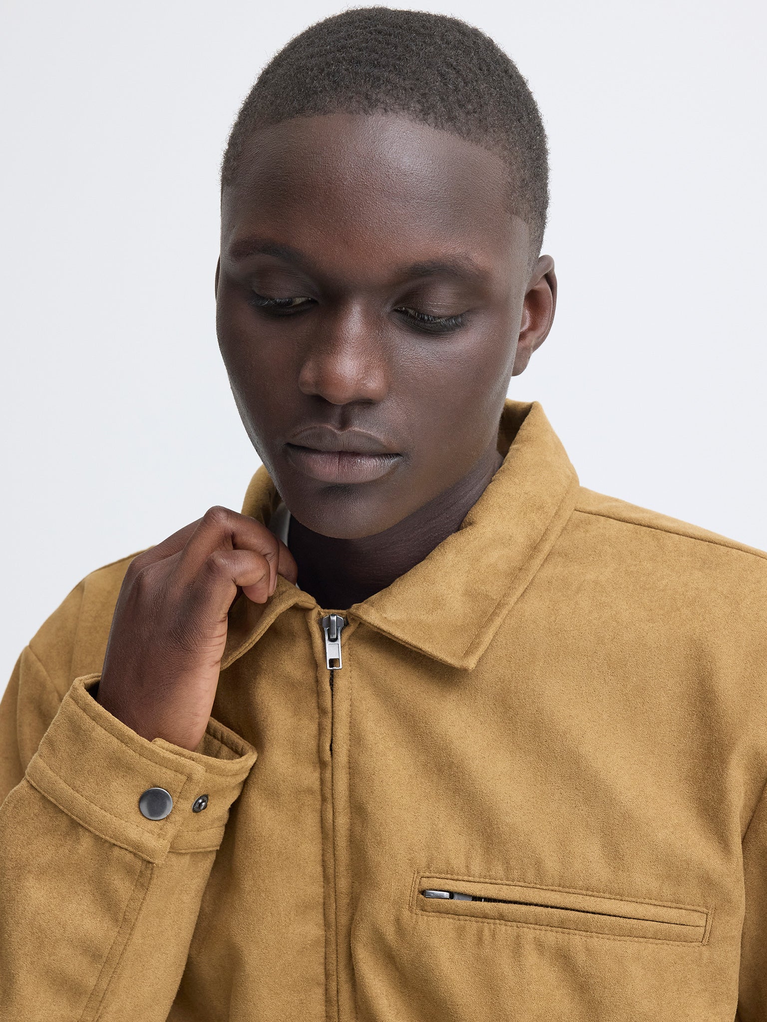 Ανδρικό τζάκετ σουέτ 20720296 | 20720296