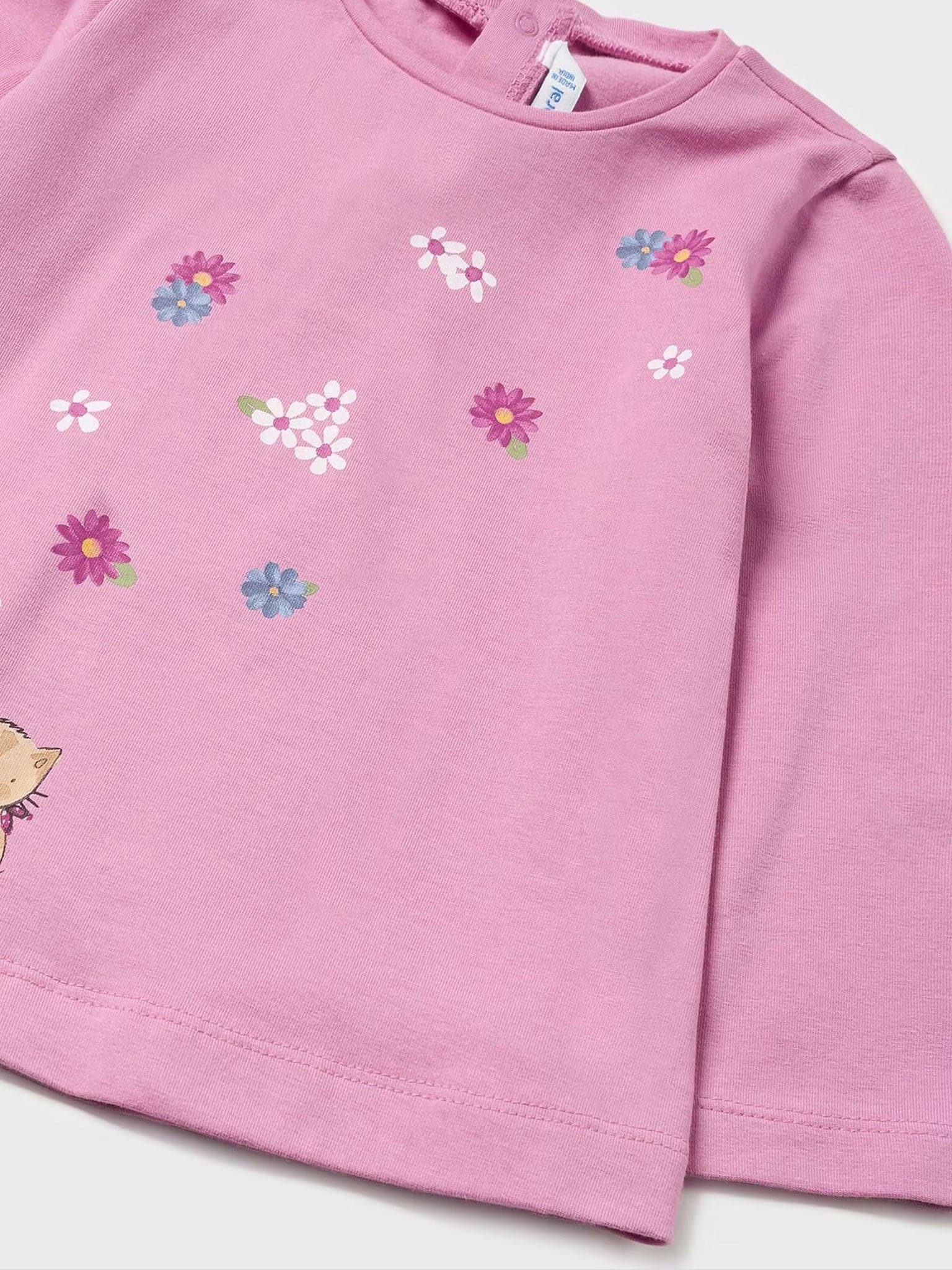 Βρεφική μπλούζα σταμπωτή Better Cotton | 13-02012-016