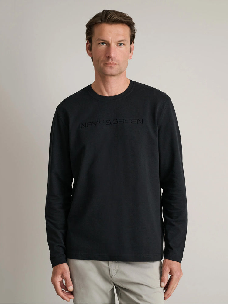 Ανδρική μπλούζα ριπ black 24TU.344/R | 24TU.344/R