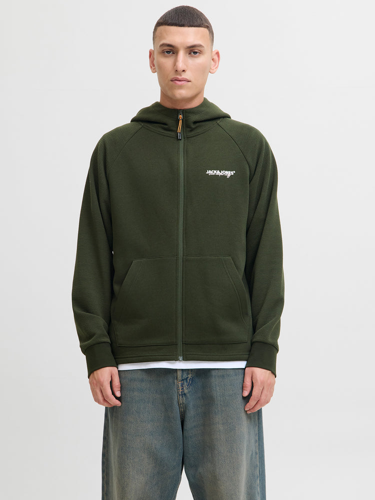 Ανδρική ζακέτα φούτερ JJTHATCHER SWEAT ZIP HOOD 12278609 | 12278609