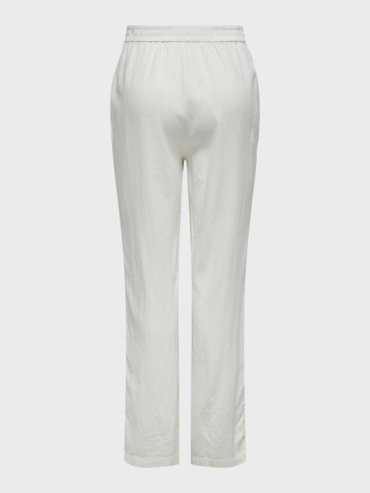 Γυναικείο παντελόνι ONLCARO HW STR LINEN PANT CC TLR 15311001 | 15311001