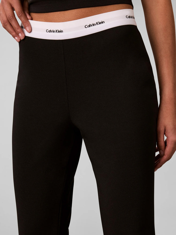 Γυναικείο παντελόνι καμπάνα Ponte Logo WB Tailored Flare Pan LV047H640GUB1 | LV047H640GUB1