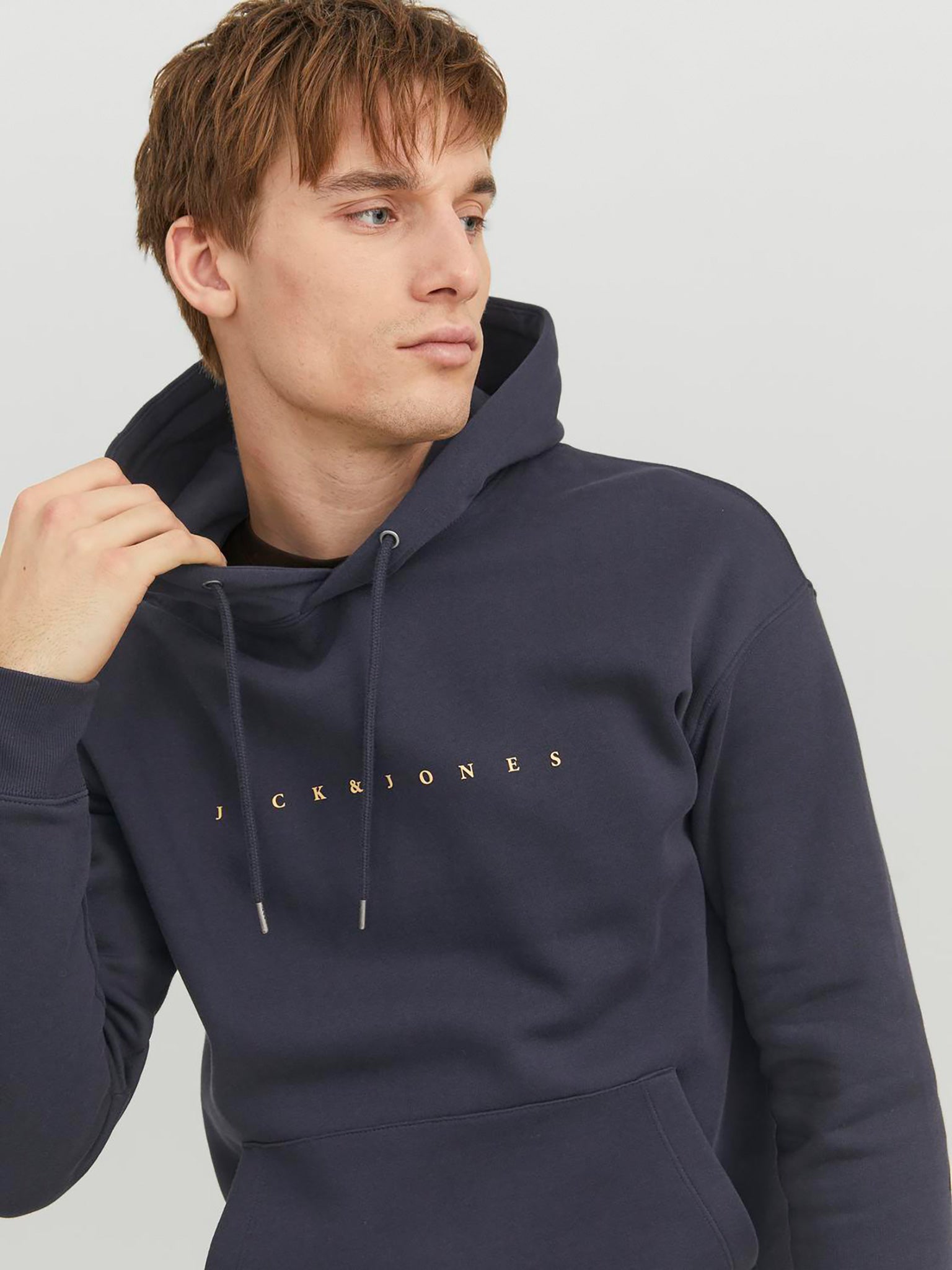 Ανδρική μπλούζα φούτερ JJESTAR JJ SWEAT HOOD NOOS 12233972 | 12233972