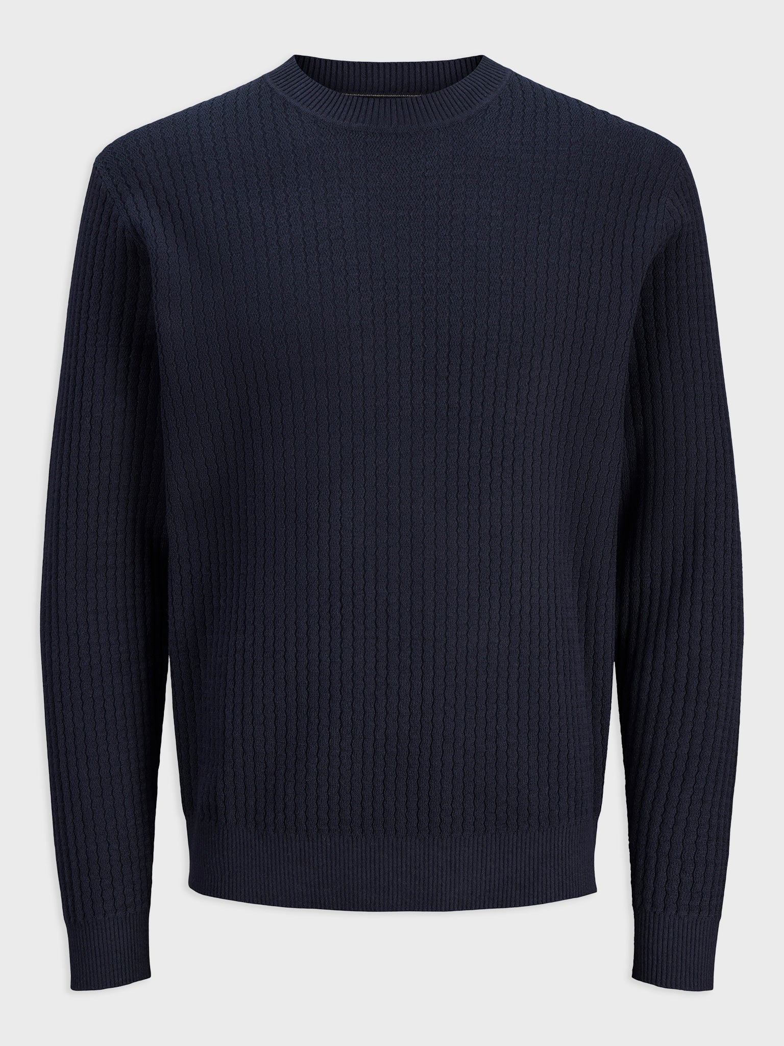 Ανδρική μπλούζα πλεκτή JPRBLUBARKLEY KNIT CREW NECK CH 12286611 | 12286611