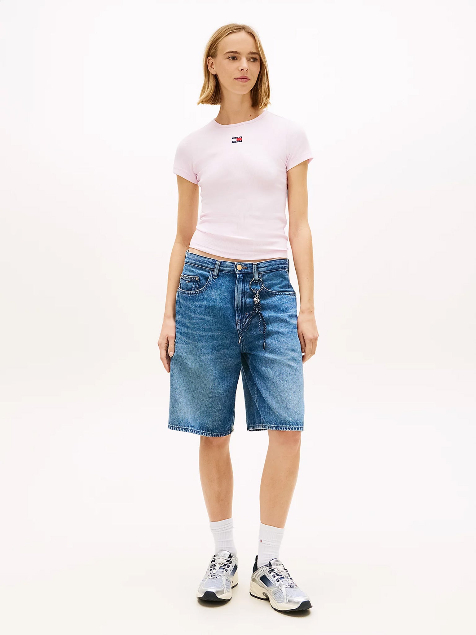 Γυναικείο t-shirt ριπ | DW0DW17881TN9