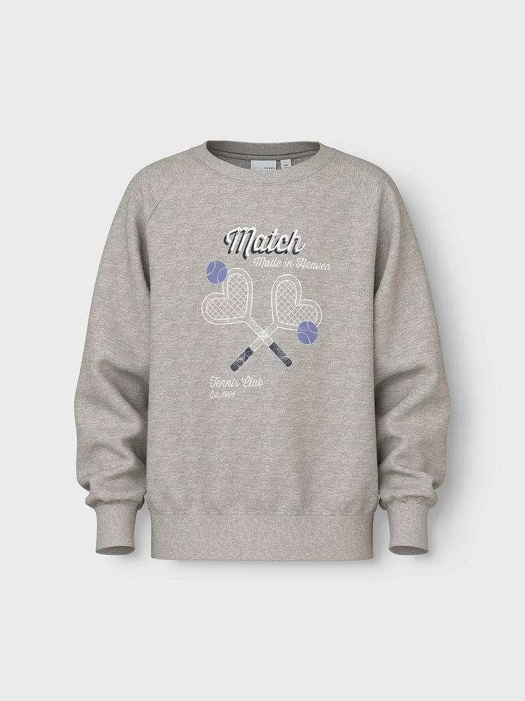 Εφηβική μπλούζα μελανζέ NKFVENUS LS NREG SWEAT 13234421 | 13234421