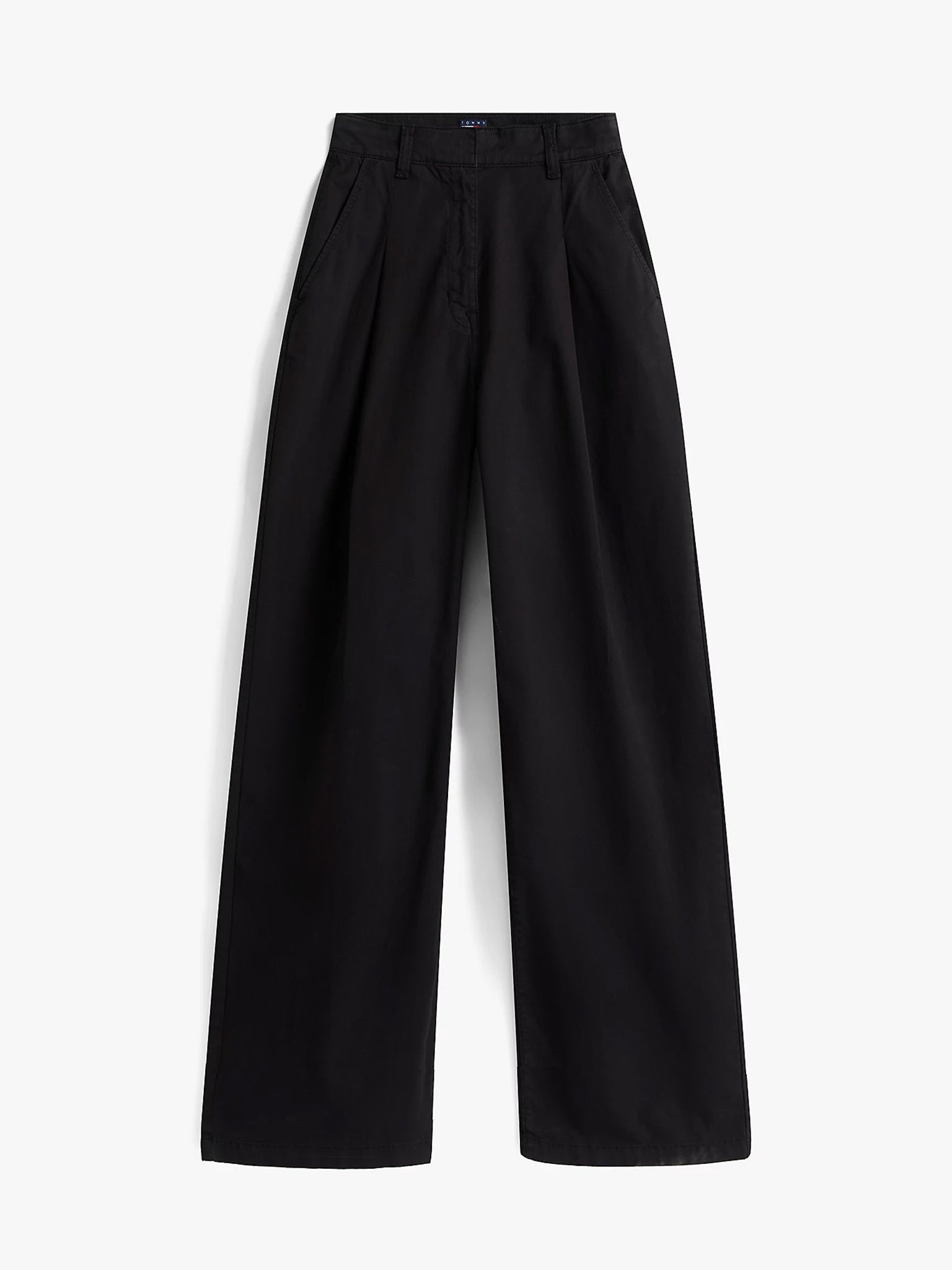 Γυναικείο παντελόνι chinos TJW WIDE LEG CHINO DW0DW21698BDS | DW0DW21698BDS