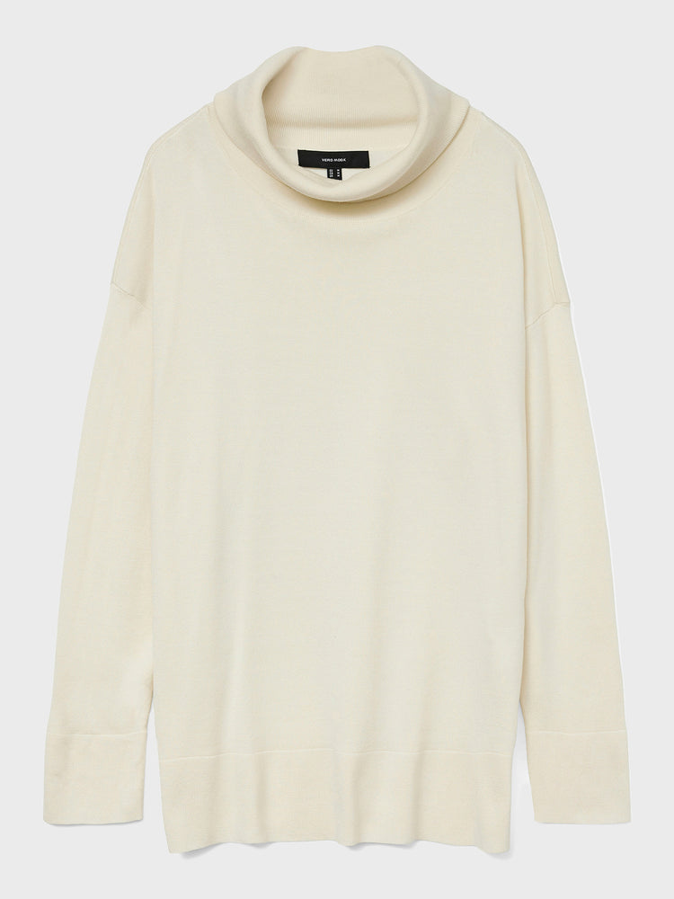 Γυναικεία μπλούζα ζιβάγκο VMSILJE LS COWL NECK PULLOVER 10332486 | 10332486