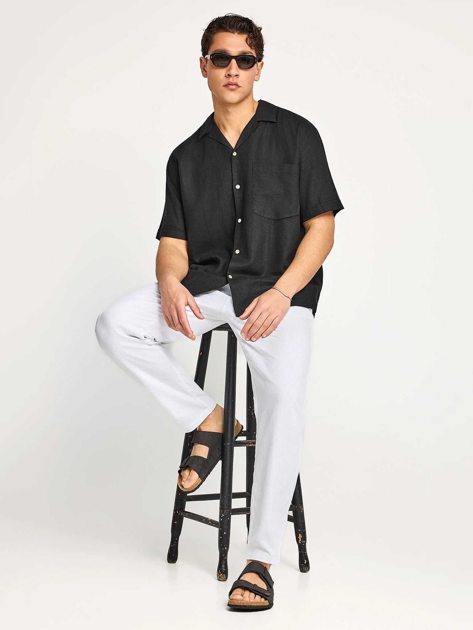 Ανδρικό παντελόνι chinos | FBM013-011-02