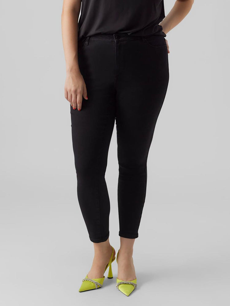 Γυναικείο παντελόνι τζιν plus size  Slim Fit High rise Curve Jeans 10285110 | 10285110