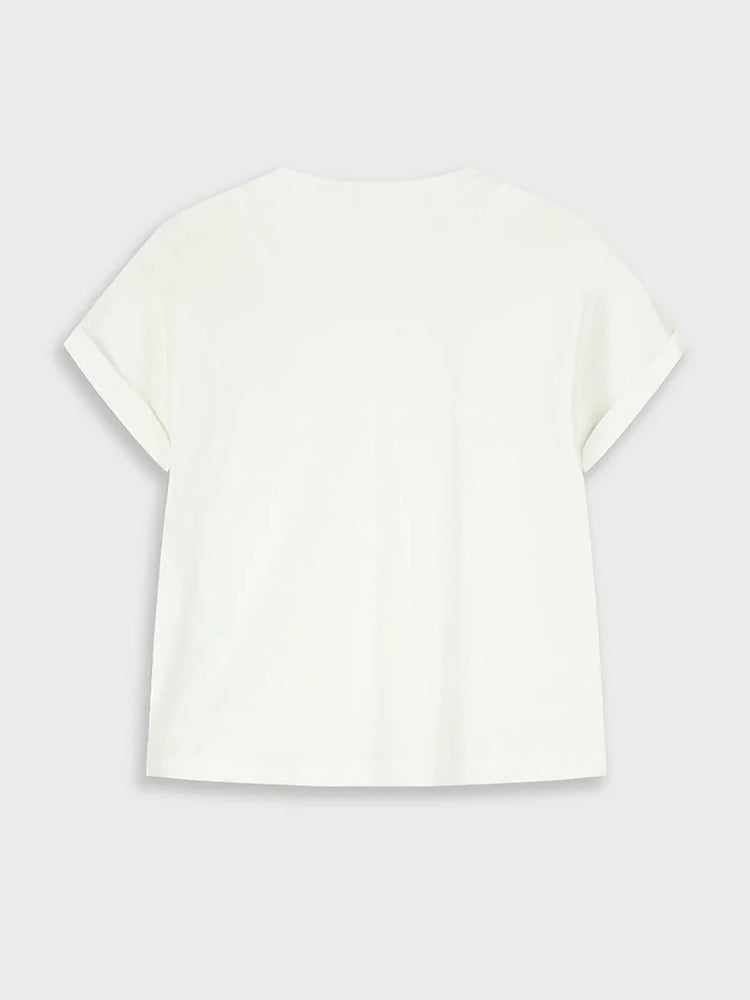 Εφηβική μπλούζα με πλέξη στο στήθος | 16-226234-5