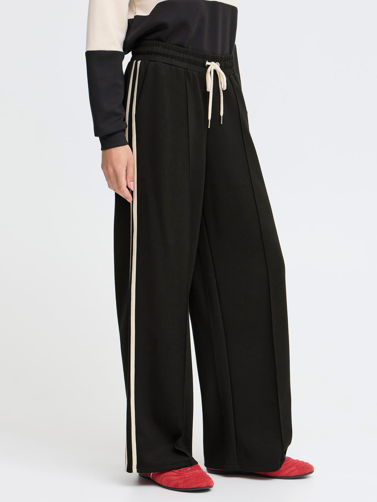 Γυναικείο παντελόνι ισόφαρδο BYPUSTI CONTRAST PANTS 20818053 | 20818053