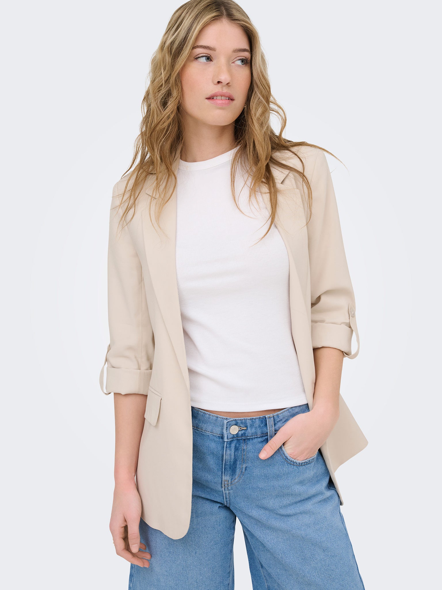 Γυναικείο blazer ONLARIS LIFE 3/4 LOOSE BLAZER CC WVN 15310839 | 15310839