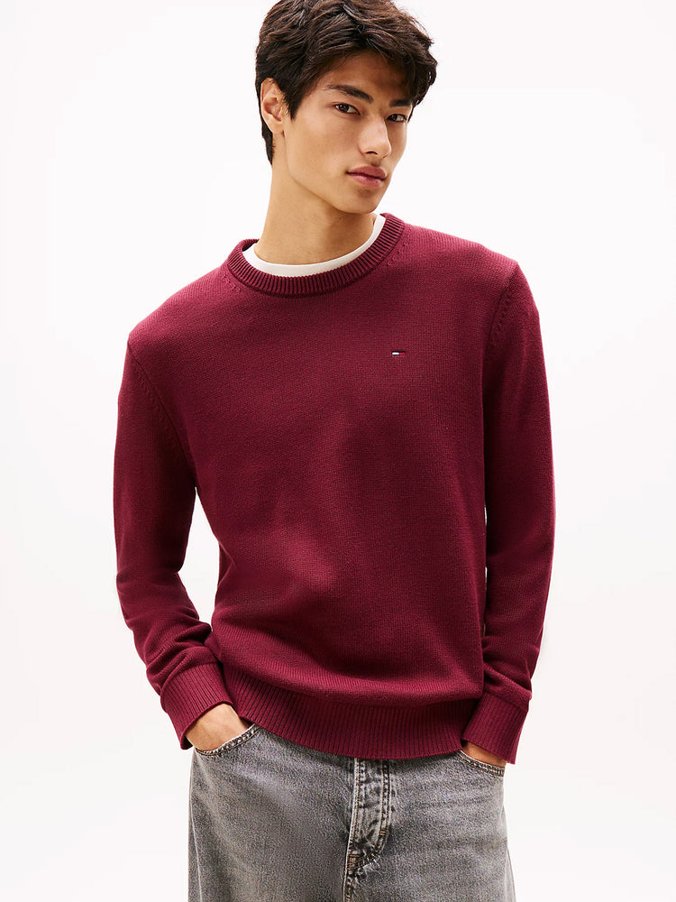 Ανδρική μπλούζα πλεκτή TJM SLIM ESS SWEATER EXT DM0DM21787XIU | DM0DM21787XIU