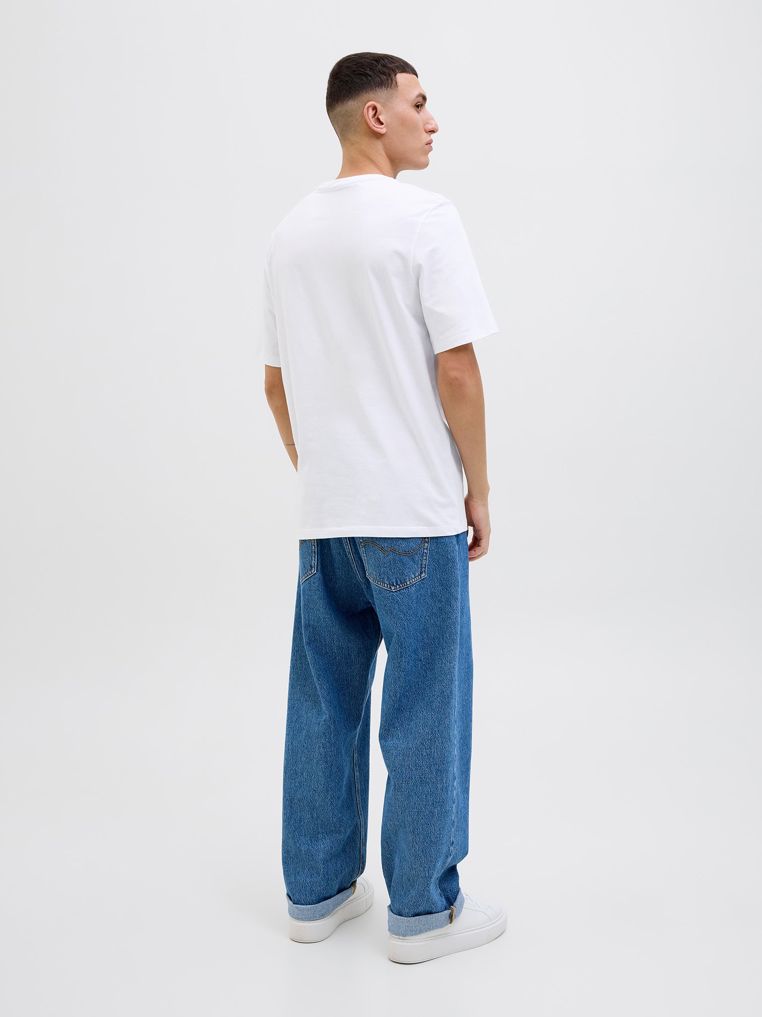 Ανδρικό t-shirt JJHAWAII SHAPE TEE SS CREW NECK 12269324 | 12269324