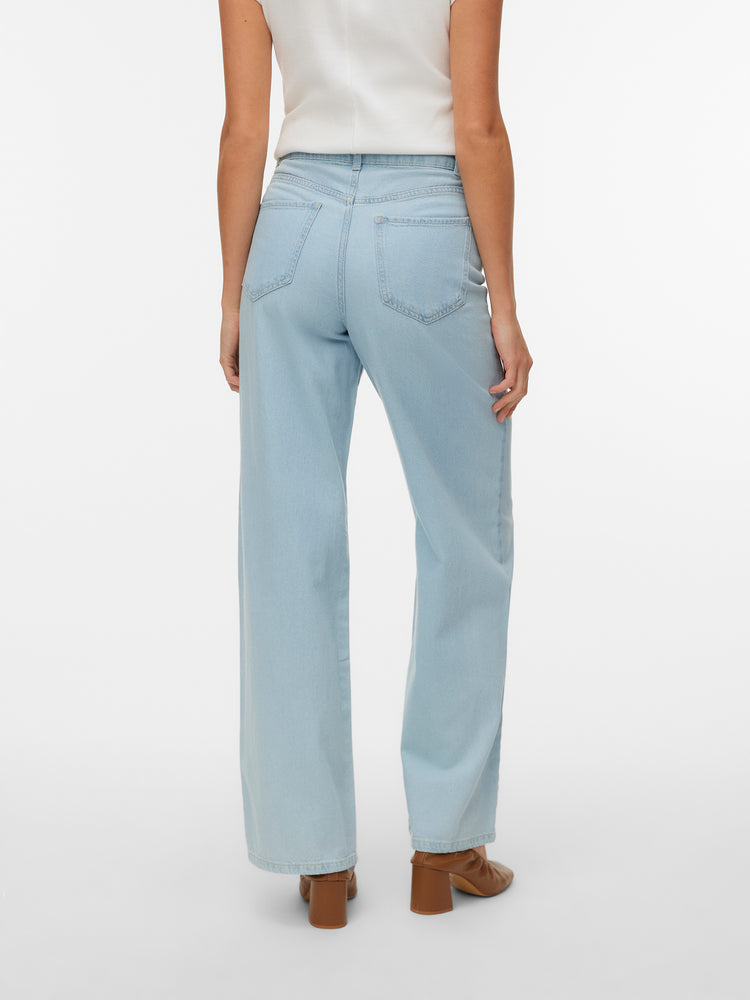 Γυναικείο παντελόνι τζιν light blue VMKIRSA IDA HR WIDE JEANS MIX 10335361 | 10335361