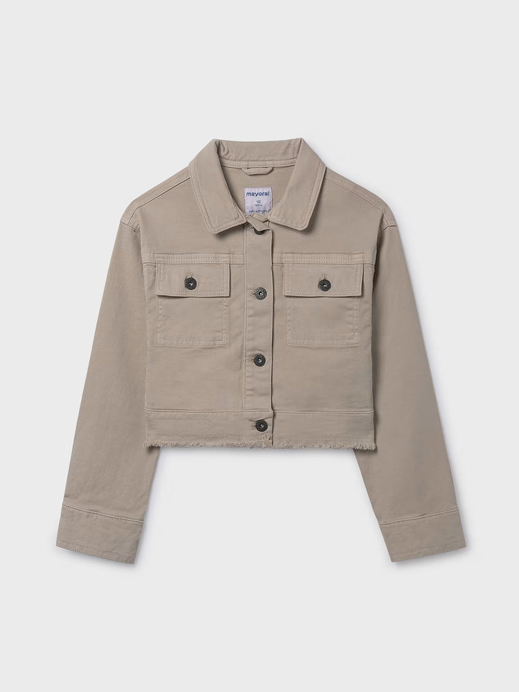 Εφηβικό τζάκετ τζιν | 26-06407-095