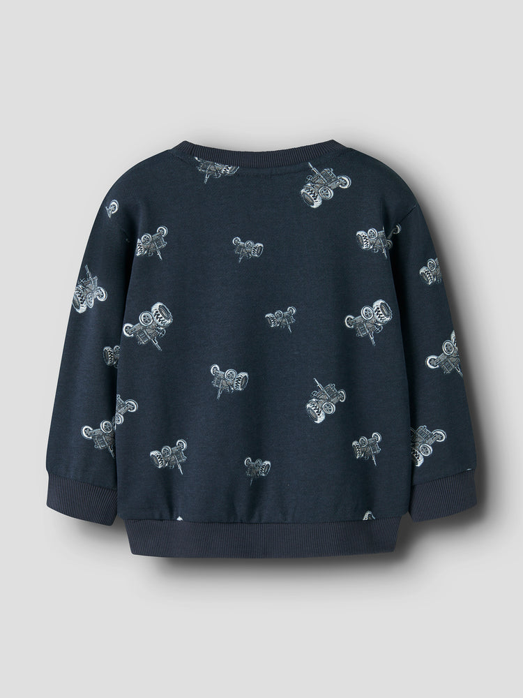 Παιδική μπλούζα σταμπωτή NMMVIFELIX LS NREG SWEAT UNB 13246360 | 13246360
