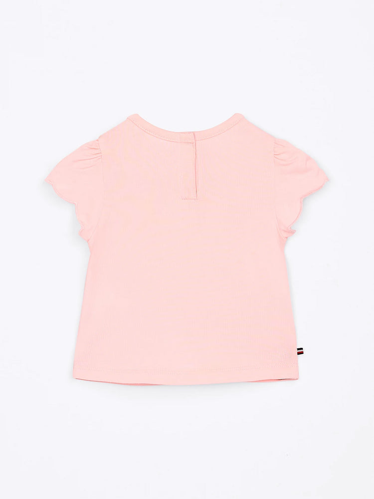 Βρεφική μπλούζα GIRLS GRAPHIC TEE SS KN0KN01963TH3 | KN0KN01963TH3