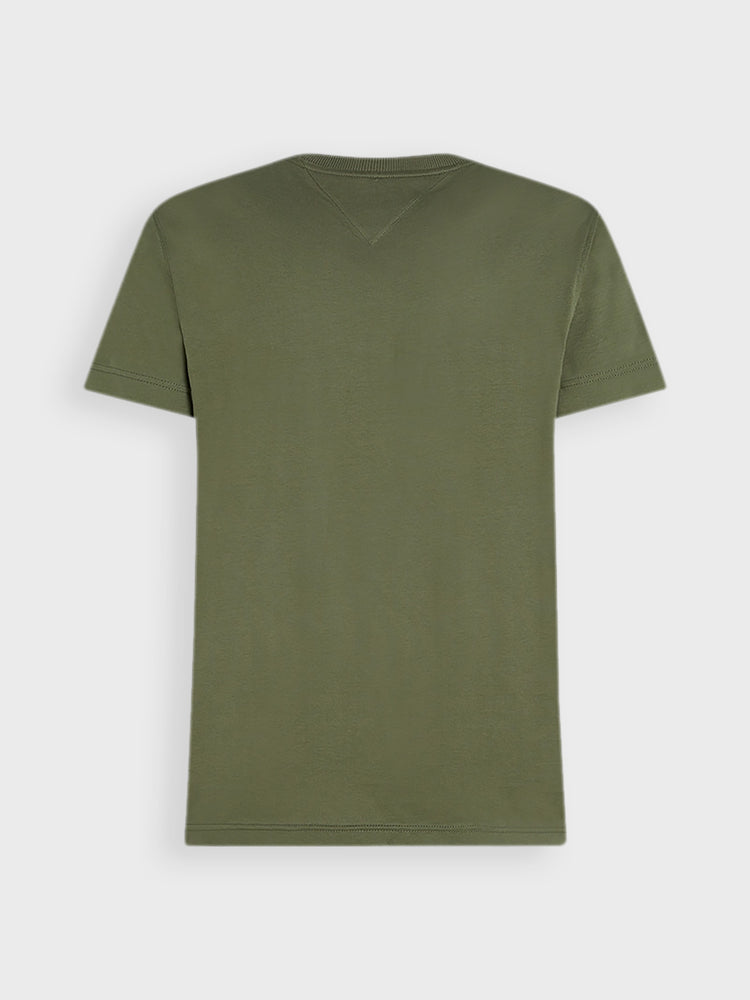 Ανδρικό t-shirt TH COLOUR BLOCK GRAPHIC TEE MW0MW40014PLI | MW0MW40014PLI