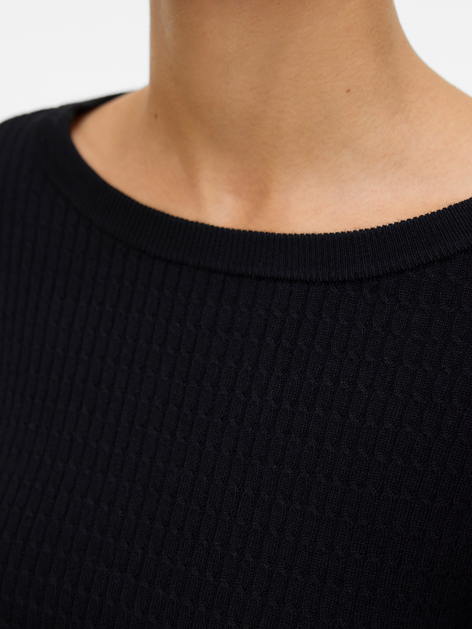 Γυναικεία μπλούζα πλεκτή VMSILJE LS O-NECK CABLE PULLOVER 10331852 | 10331852
