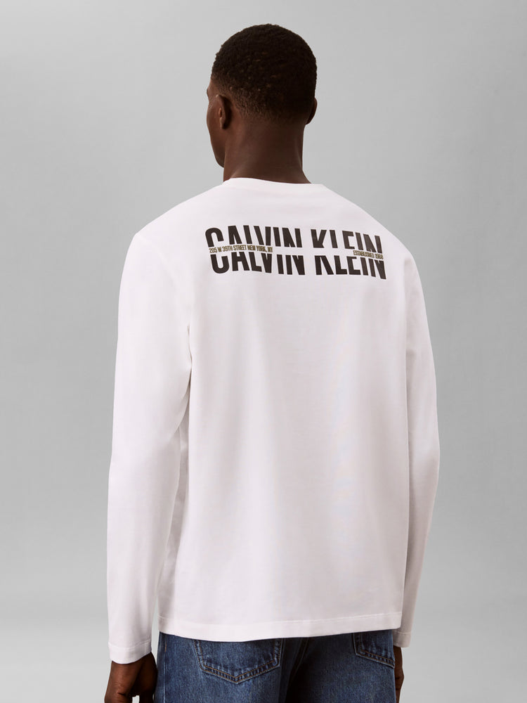 Ανδρική μπλούζα μακό LS EASY 20S RETRO CALVIN BACK LV04RH851GYAF | LV04RH851GYAF