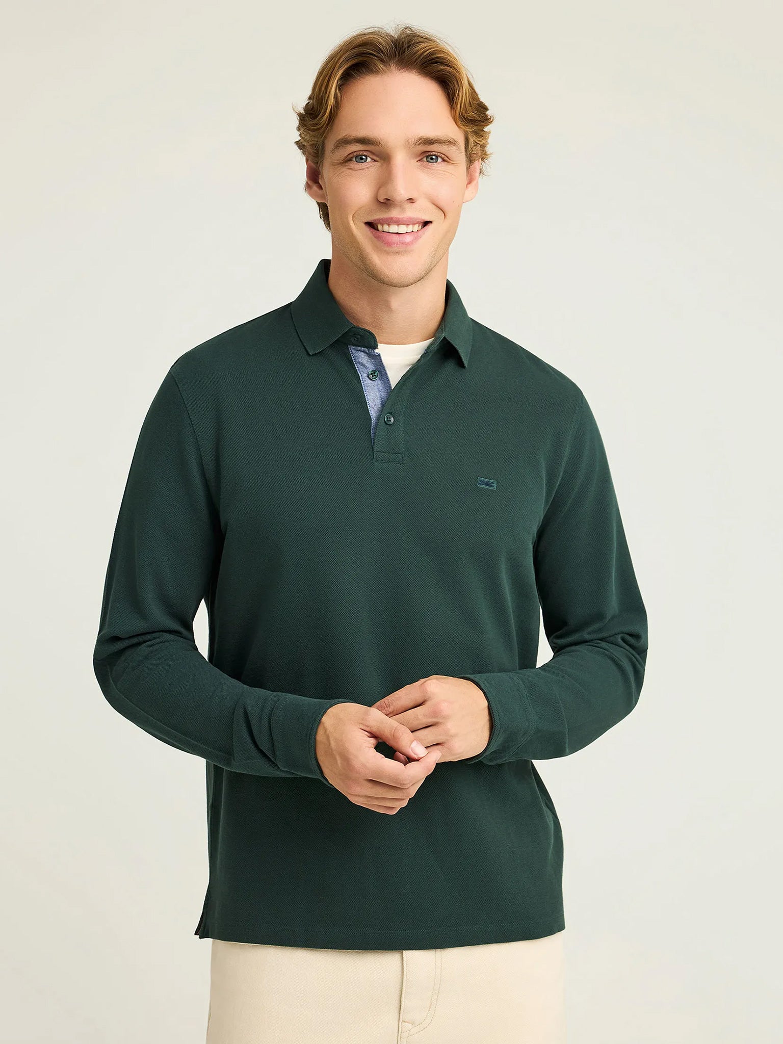 Ανδρικό polo FBM012-001-11 | FBM012-001-11