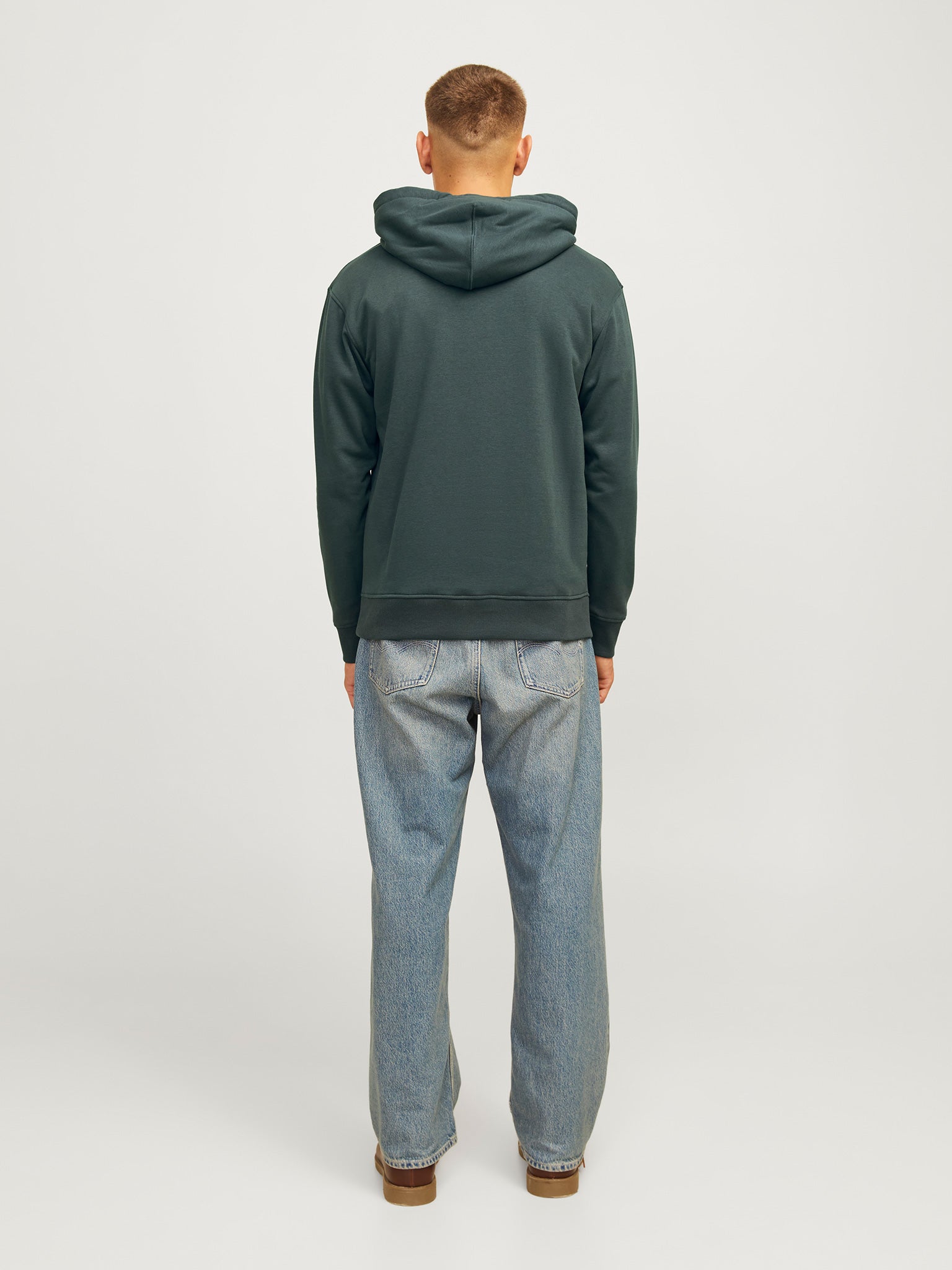 Ανδρική μπλούζα φούτερ JORPORTLAND BLOCK SWEAT HOOD LN 12262421 | 12262421