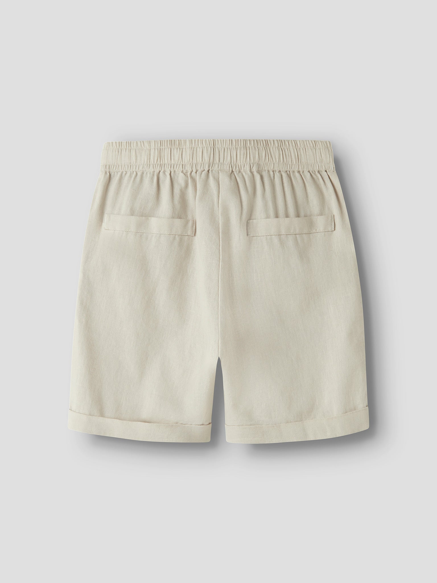Εφηβική βερμούδα λινή NKMFALINNEN SHORTS 13240460 | 13240460