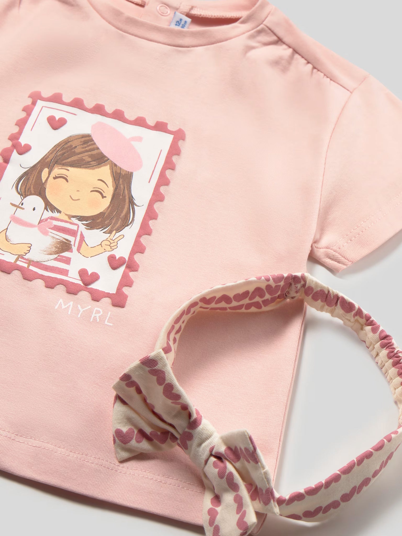 Παιδική μπλούζα με κορδέλα | 26-01081-012