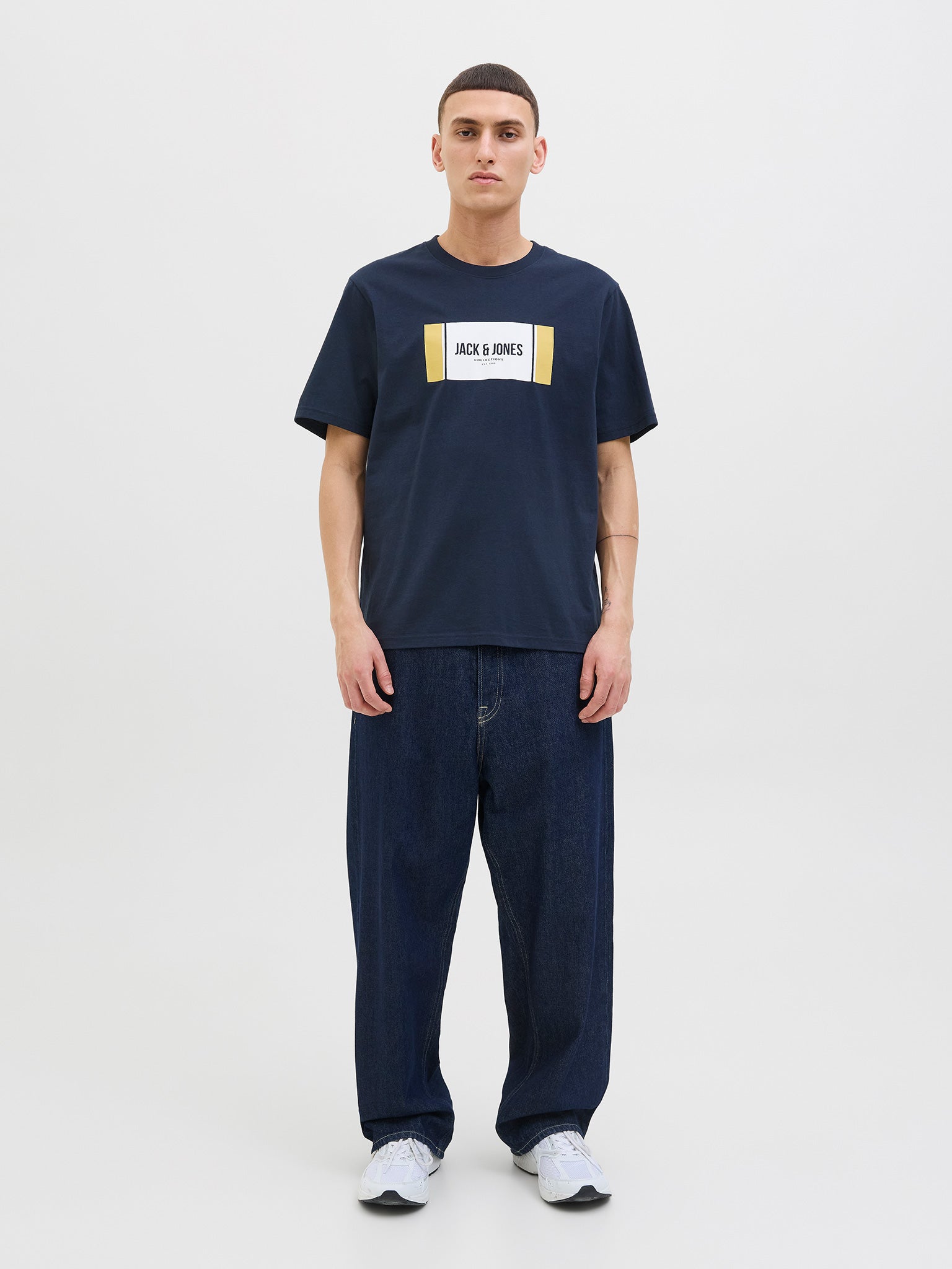 Ανδρικό t-shirt JJHAYATO TEE SS CREW NECK BTS 12278508 | 12278508
