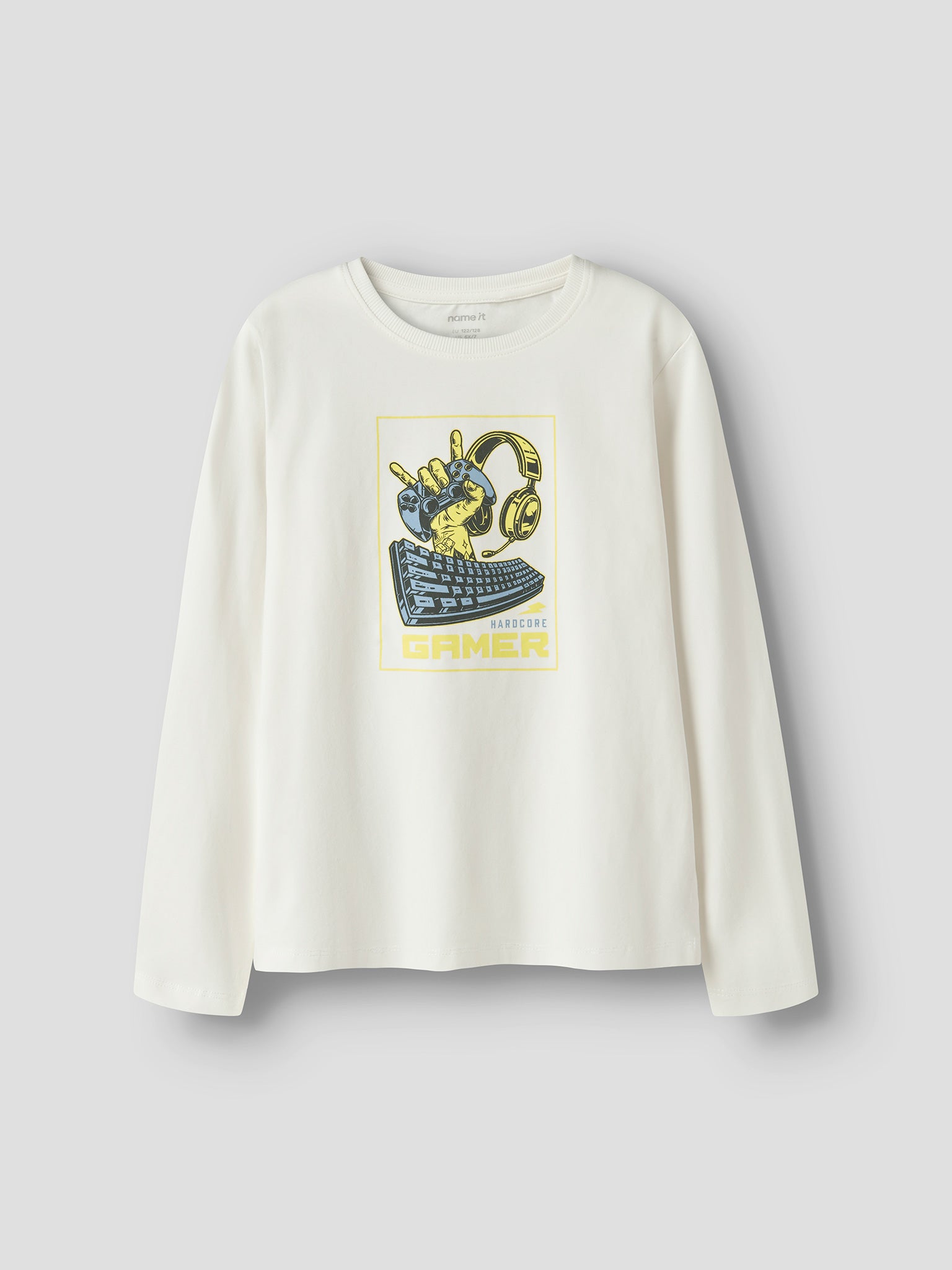 Εφηβική μπλούζα μακό gamer NKMVUX LS TOP 13224969 | 13224969