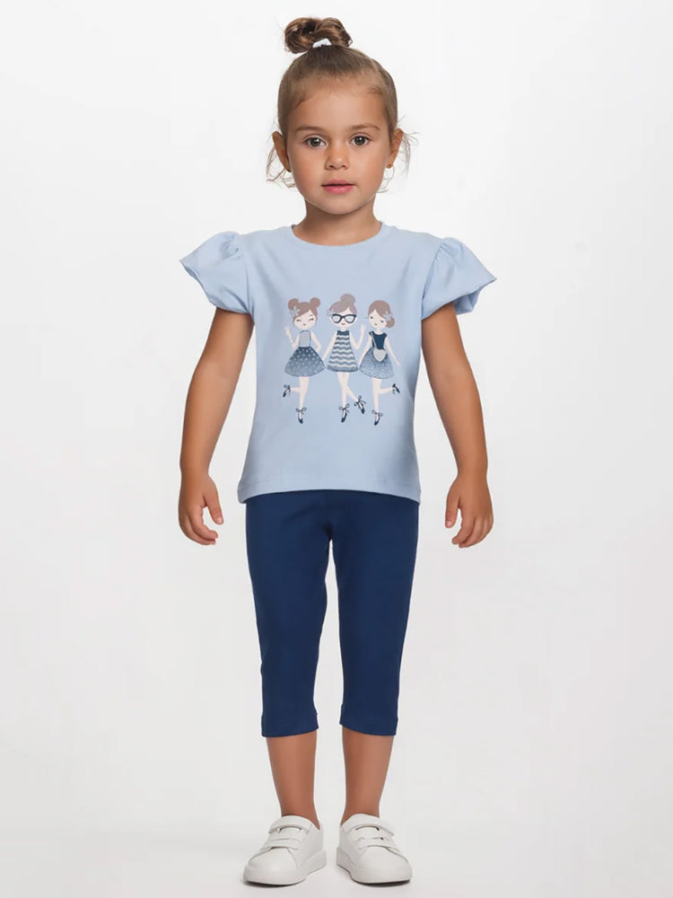 Παιδικό σετ με κολάν κάπρι | 2611116