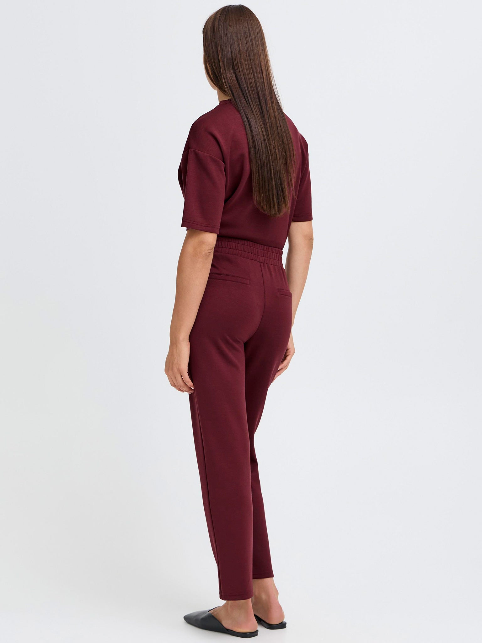 Γυναικείο παντελόνι αστραγάλου  BYPUSTI PLEAT PANTS 20818058 | 20818058