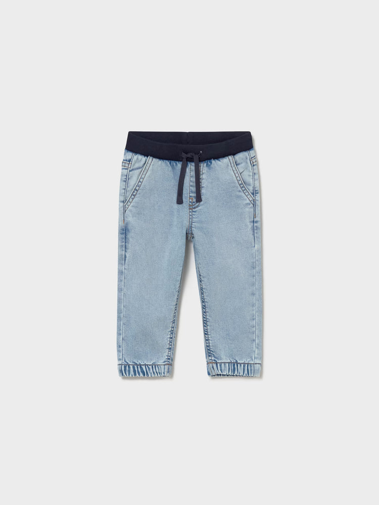 Βρεφικό παντελόνι soft denim jogger | 26-01520-068