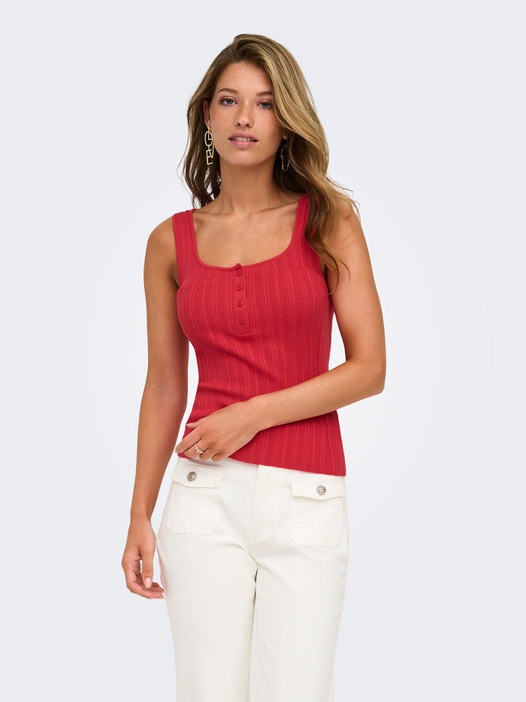 Γυναικείο top πλεκτό ONLBREE SL SQUARE NECK TANK TOP 15373256 | 15373256