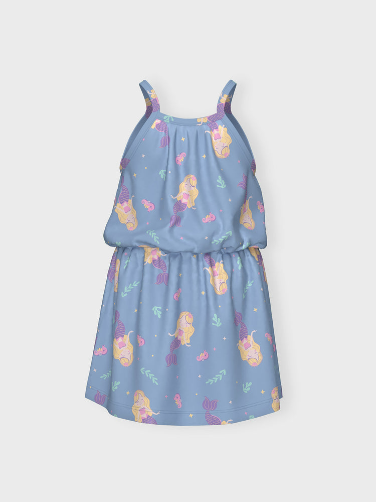Παιδικό φόρεμα σταμπωτό NMFVIGGA STRAP DRESS 13230233 | 13230233
