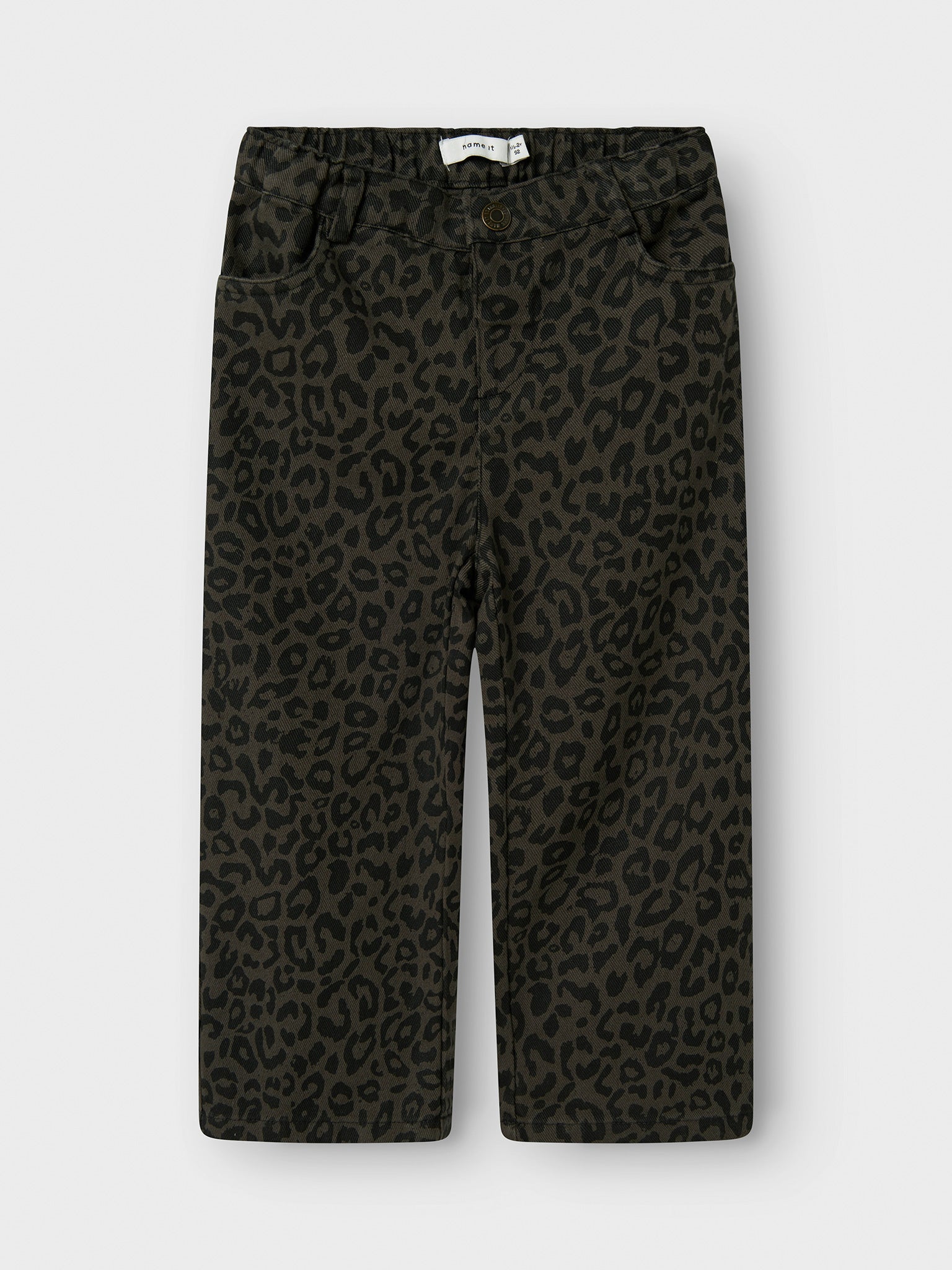 Παιδικό παντελόνι animal NMFBELLA WIDE LEO TWI PANTS 3270-HP 13244727 | 13244727