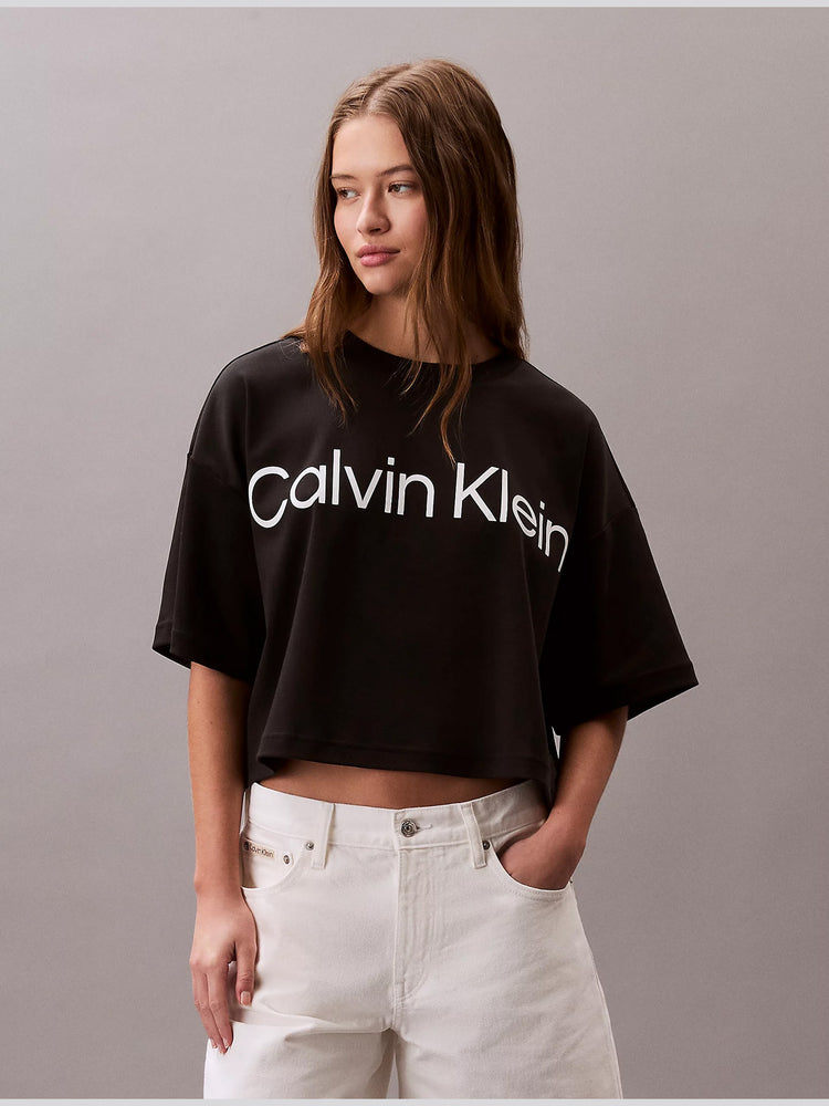 Γυναικείο t-shirt cropA-SS Boxy Logo Graphic Tee LV044C903GUB1 | LV044C903GUB1