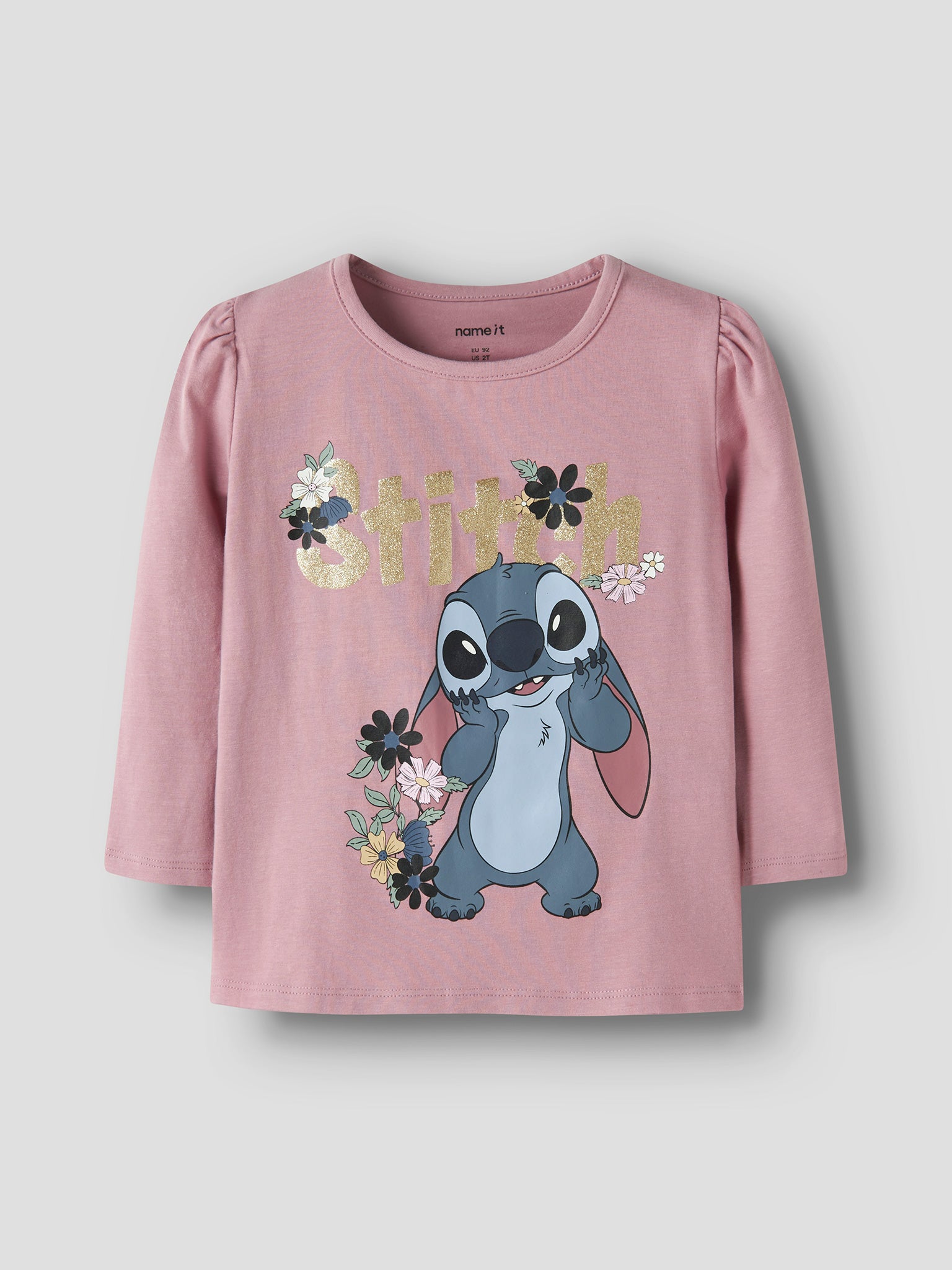 Παιδική μπλούζα μακό NMFJINA STITCH LS TOP BOX NOOS 13257934 | 13257934