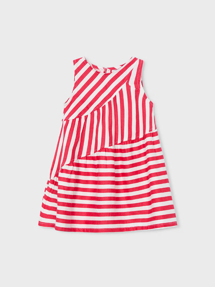 Παιδικό φόρεμα με ρίγες | 26-03937-040