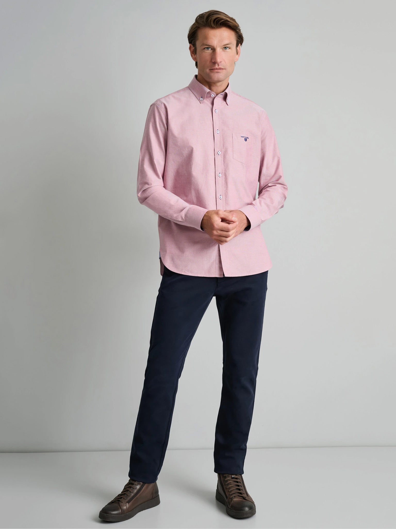 Ανδρικό πουκάμισο dysty rose 24NG.KR130/1B.1 | 24NG.KR130/1B.1