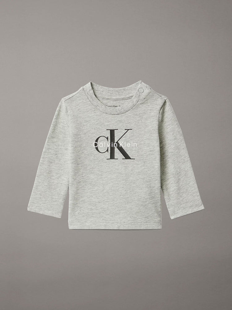 Βρεφική μπλούζα μακό MONOGRAM LS T-SHIRT IN0IN00335P41 | IN0IN00335P41